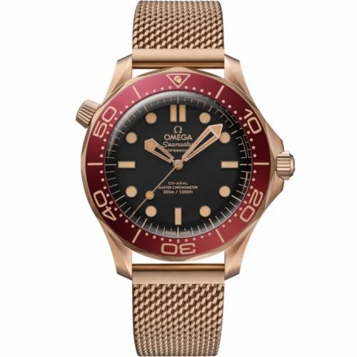 Omega Seamaster Diver 300M Master Co-Axial 42 Bronze Gold / Black / Bracelet 210.90.42.20.01.003 (21090422001003)